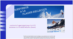 Desktop Screenshot of lesglaciers3.fr